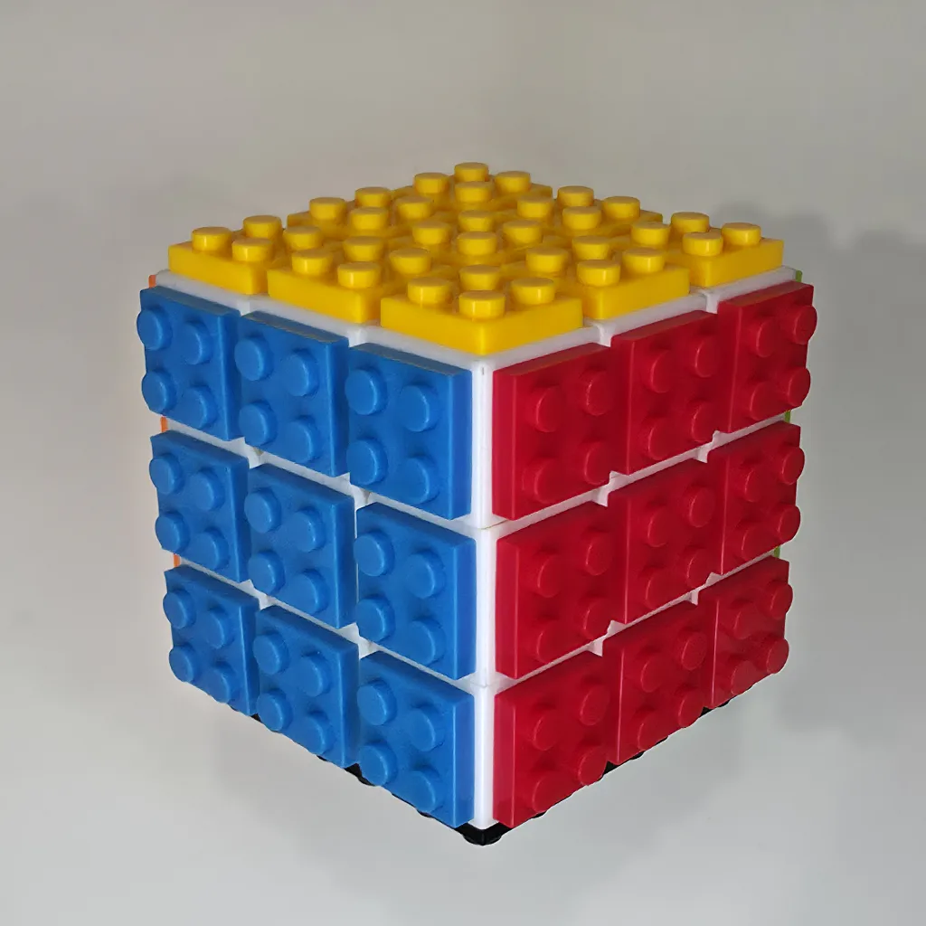 Super's Fanxin Lego Cube - White